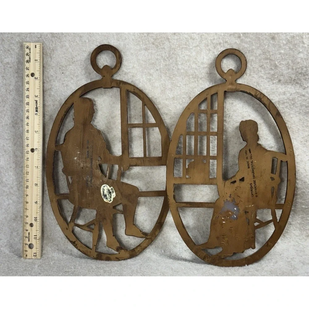 Vintage Resin Oval Home Wall Decor‎ Signs Set